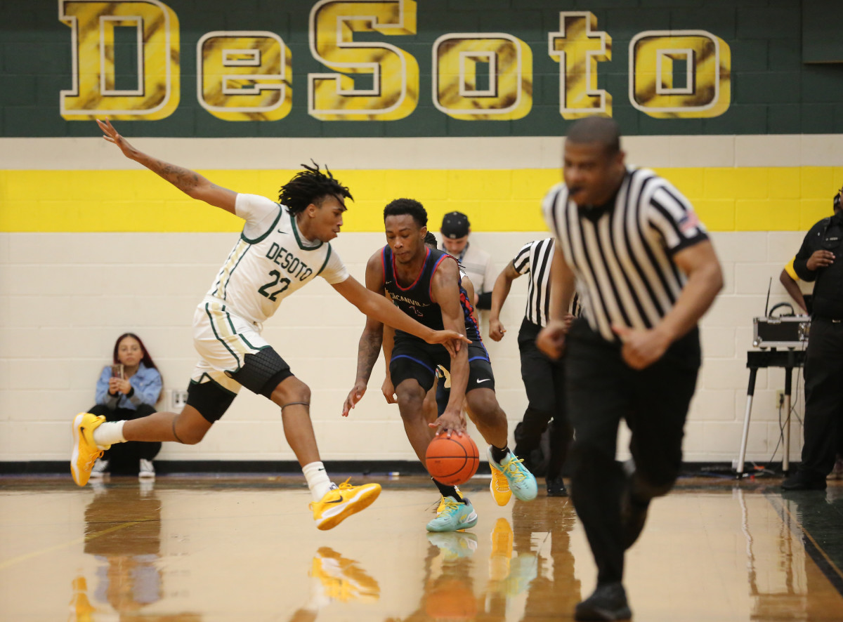 Duncanville DeSoto Texas boys basketball 021023 Brian McLean 14